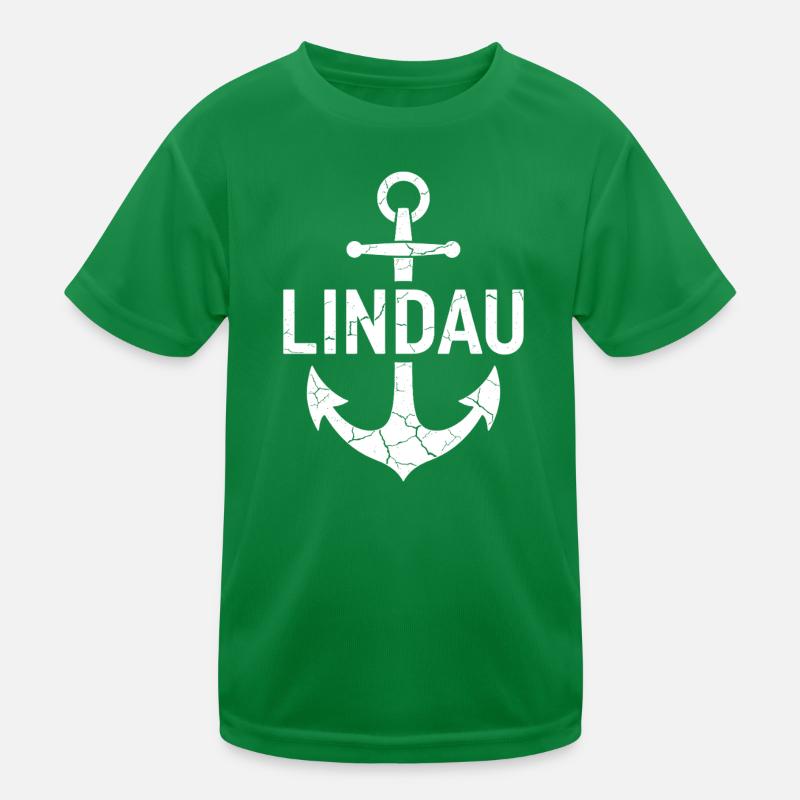 Point d’ancrage Lindau Lac de Constance T-shirt sport Enfant