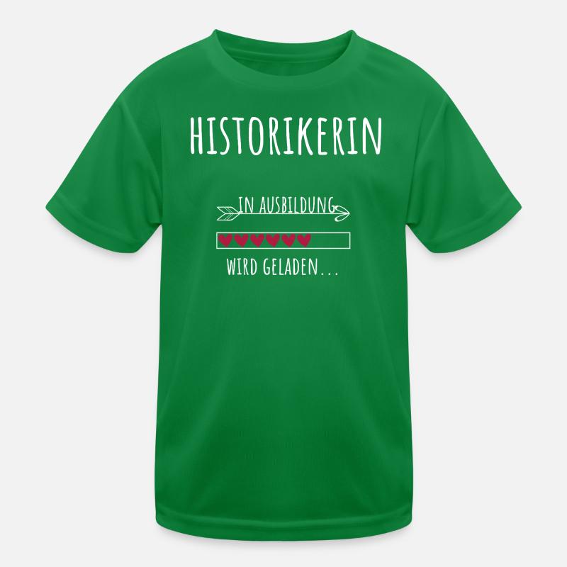 Historien Étudiant Profession Éducation T-shirt sport Enfant