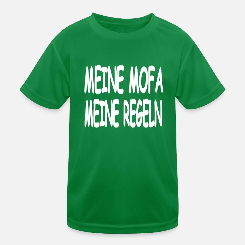 Moped Kids Functional T-Shirt