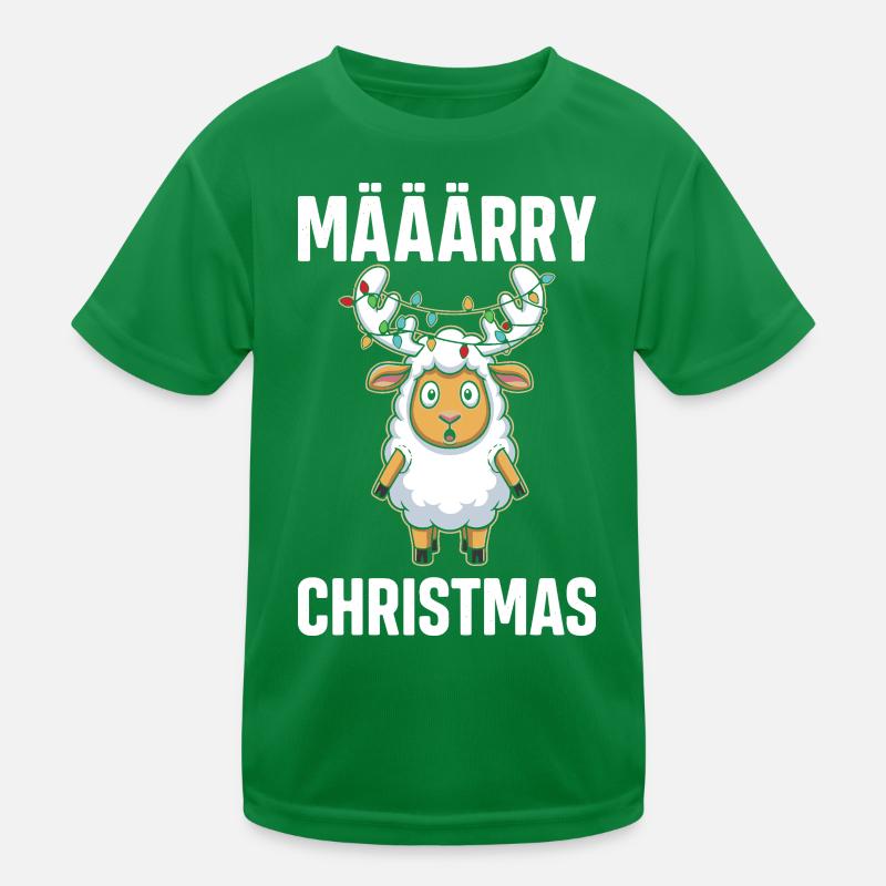 Lama de Noël Määärry T-shirt sport Enfant