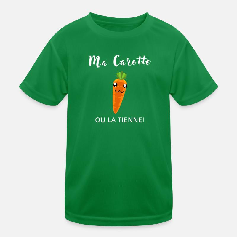 My smiling carrot or yours Kids Functional T-Shirt