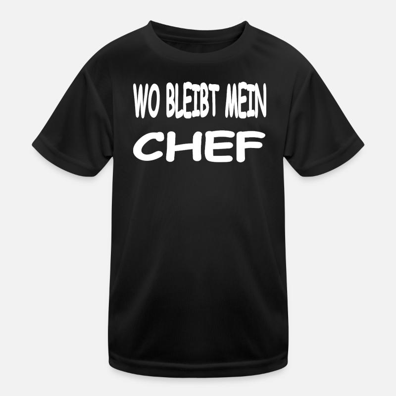 Chef Kinder Funktions-T-Shirt