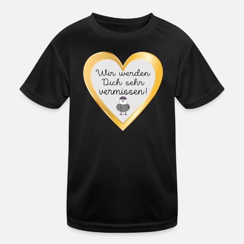 ABSCHIED MÖWE Kinder Funktions-T-Shirt