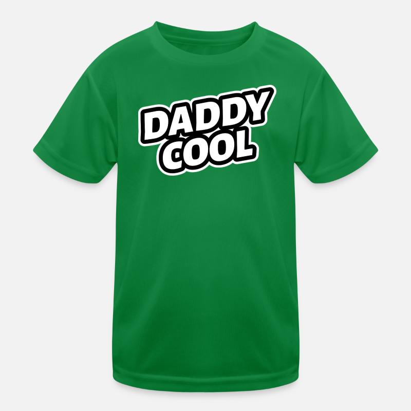 Daddy Cool Dad Dad Father's Day Kids Functional T-Shirt