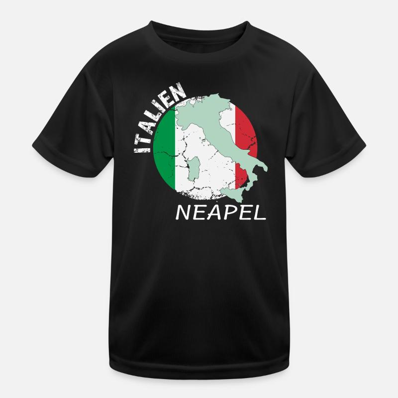 Neapel Kinder Funktions-T-Shirt
