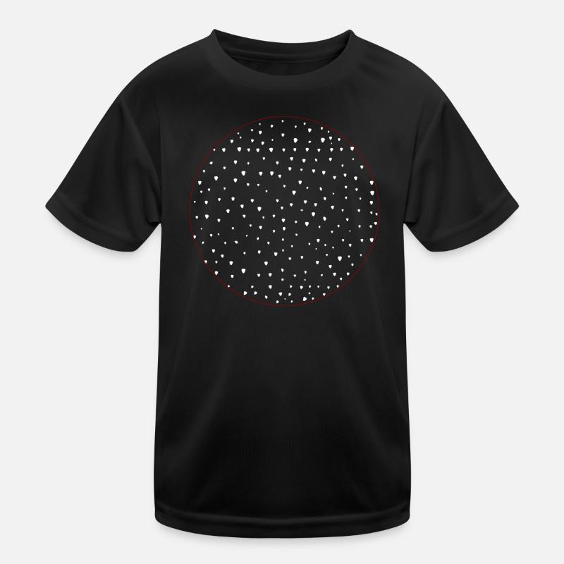 Schnee Kinder Funktions-T-Shirt