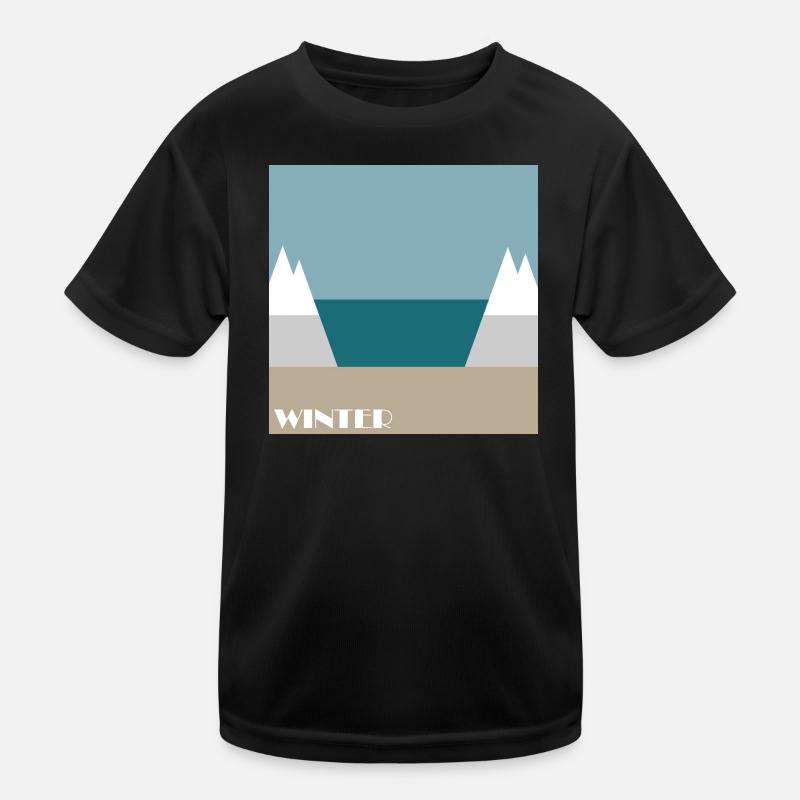 Winter Kids Functional T-Shirt