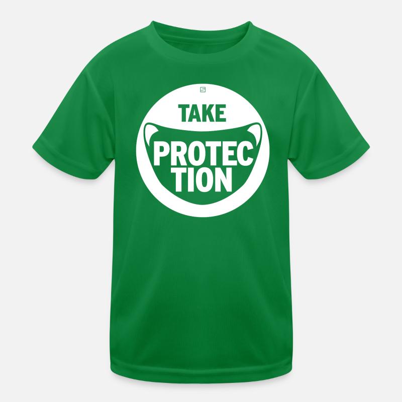 TAKE PROTECTION Kids Functional T-Shirt