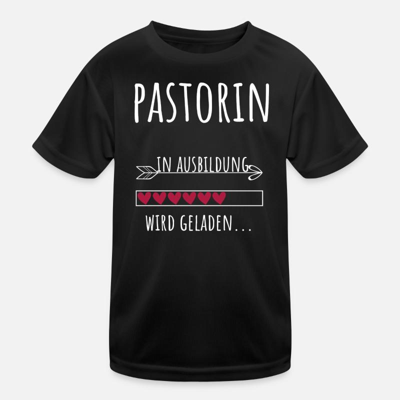 Theology Student Profession Training Pastor Kids Functional T-Shirt