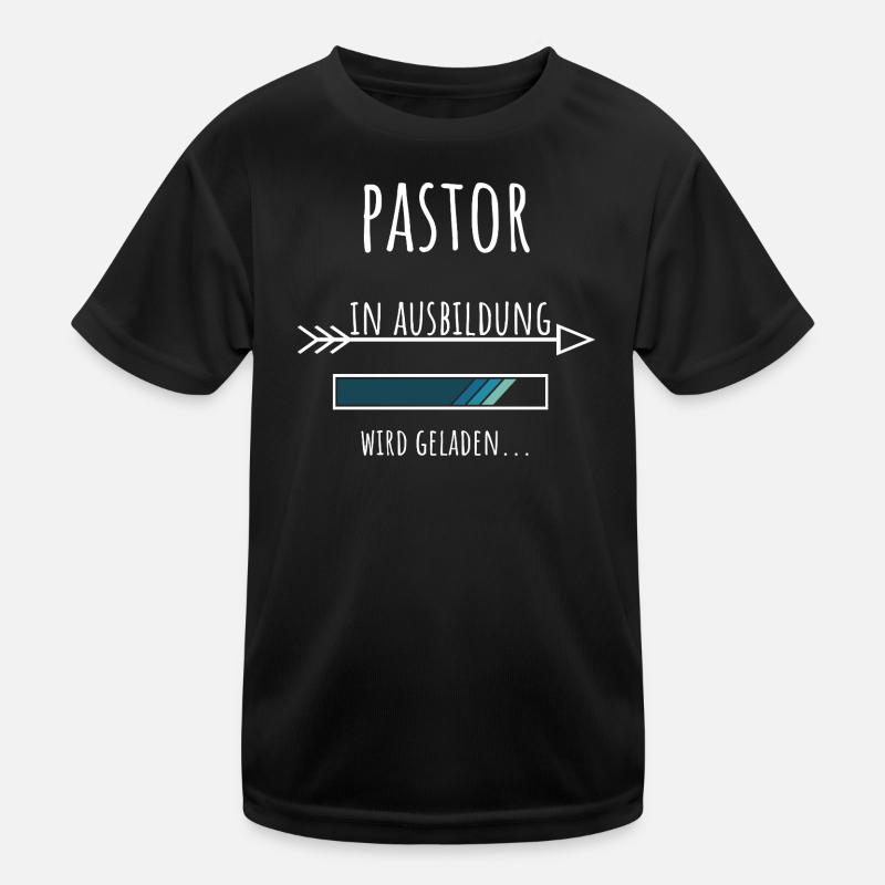 Theology Student Occupation Pastor Training Kids Functional T-Shirt