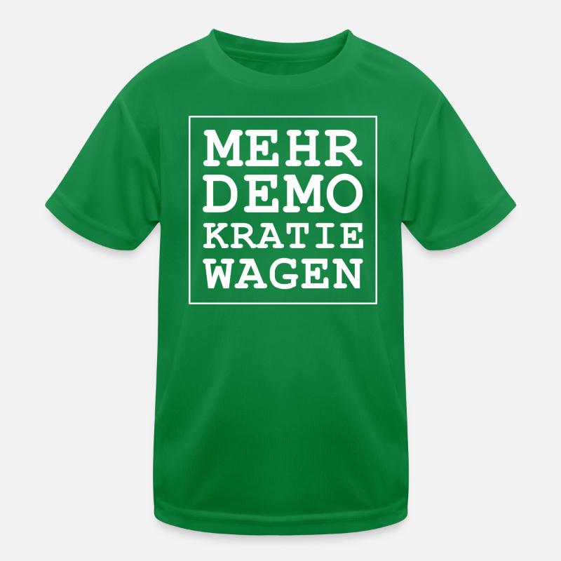 Oser plus de démocratie T-shirt sport Enfant