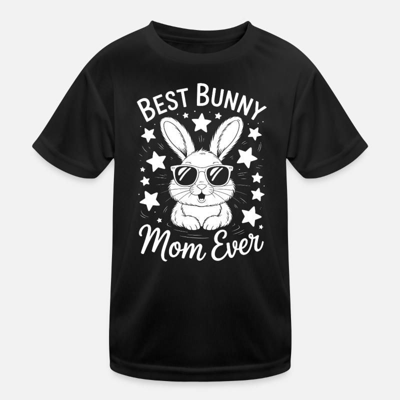 Hasen Spruch Mama Kaninchen Lustige Hasen Geschenk Kinder Funktions-T-Shirt