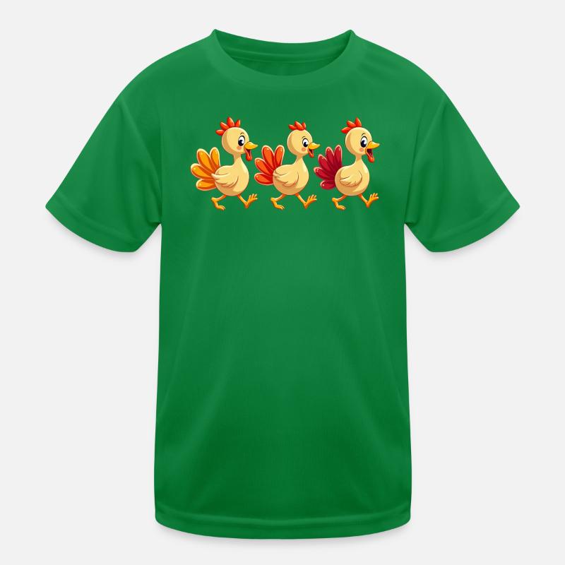 Bébé dinde de Thanksgiving T-shirt sport Enfant