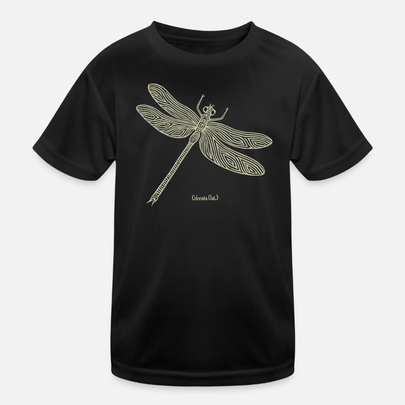 Libelle Odonata Kinder Funktions-T-Shirt