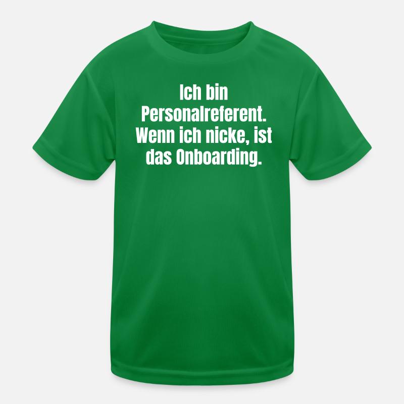 Ich bin Personalisiert Onboarding Kinder Funktions-T-Shirt