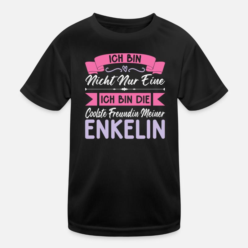 Ich Bin Nicht Nur Eine Coolste Freundin Enkelin Kinder Funktions-T-Shirt