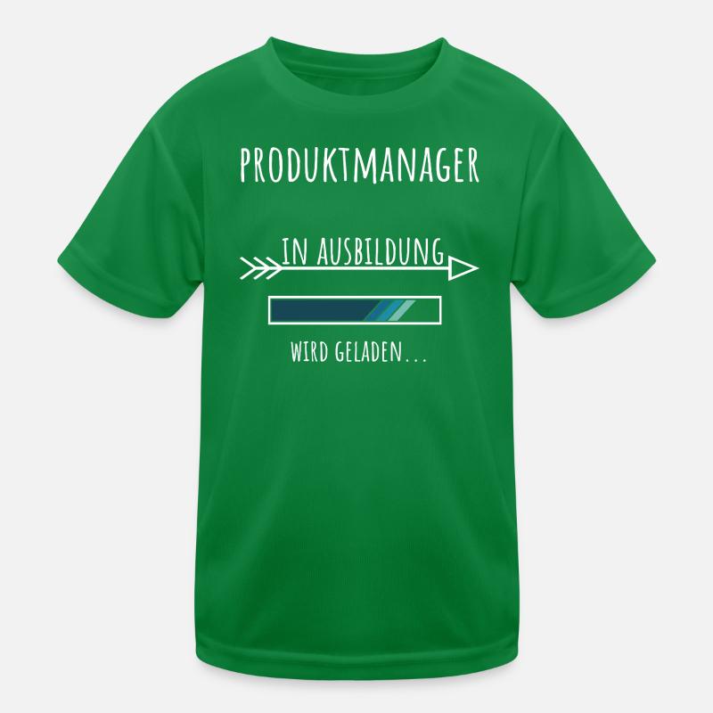 Chef de produit Études de gestion de produit Profession T-shirt sport Enfant