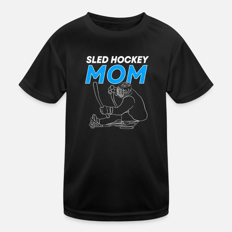Para Handicap Eishockey Kids Functional T-Shirt