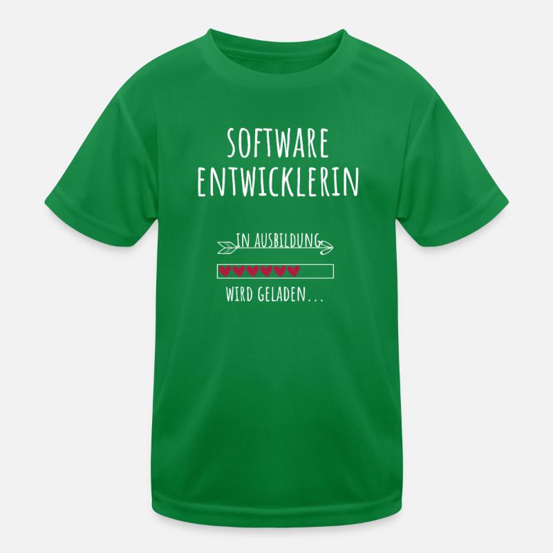 Softwareentwicklerin Informatik Studium Beruf Kinder Funktions-T-Shirt