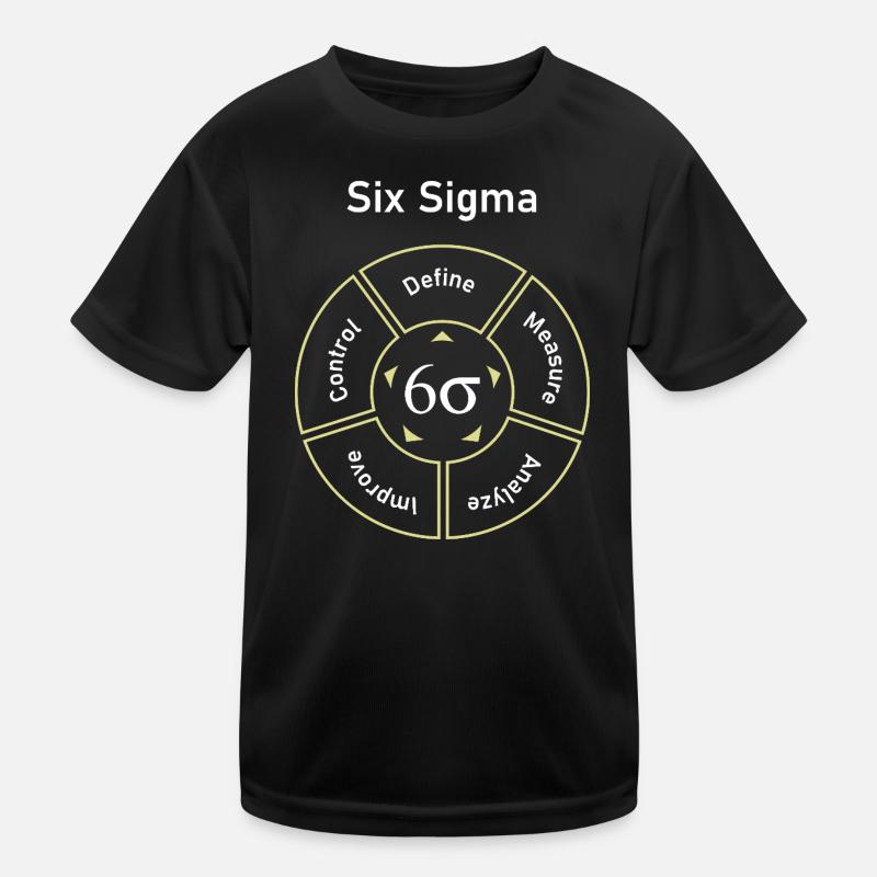 Six Sigma Prozess: Definieren, Messen Kinder Funktions-T-Shirt