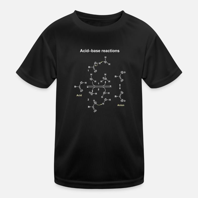 Dargestellte Säure-Base-Reaktionen Kinder Funktions-T-Shirt