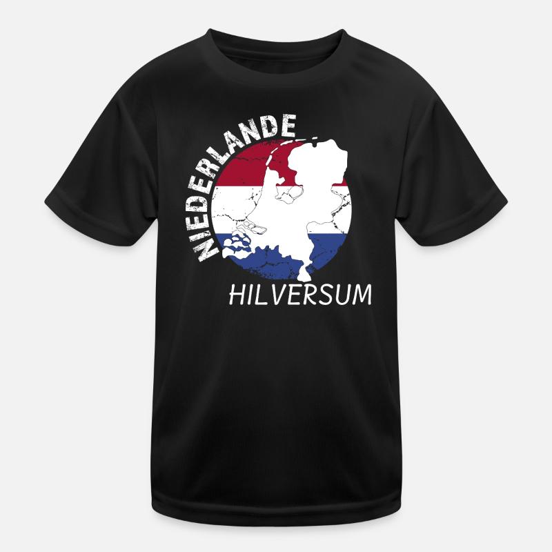 Hilversum Kinder Funktions-T-Shirt