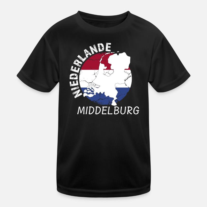 Middelburg Kinder Funktions-T-Shirt