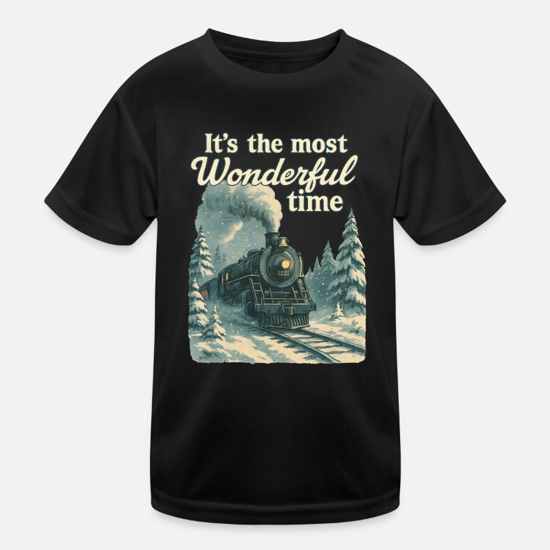 Polar Express de Noël T-shirt sport Enfant