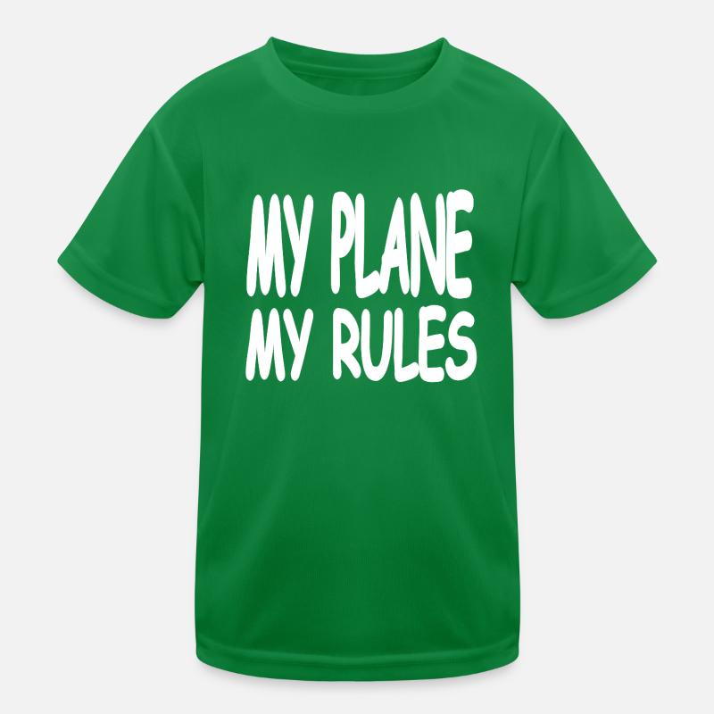 airplane Kids Functional T-Shirt
