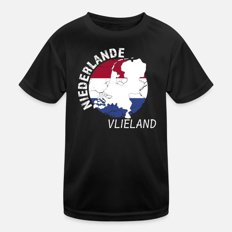 Vlieland Kinder Funktions-T-Shirt