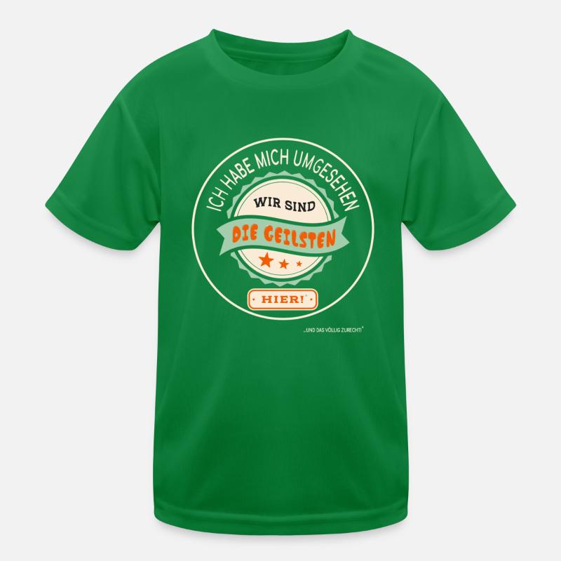 We are the hottest – Retro Team Design Kids Functional T-Shirt