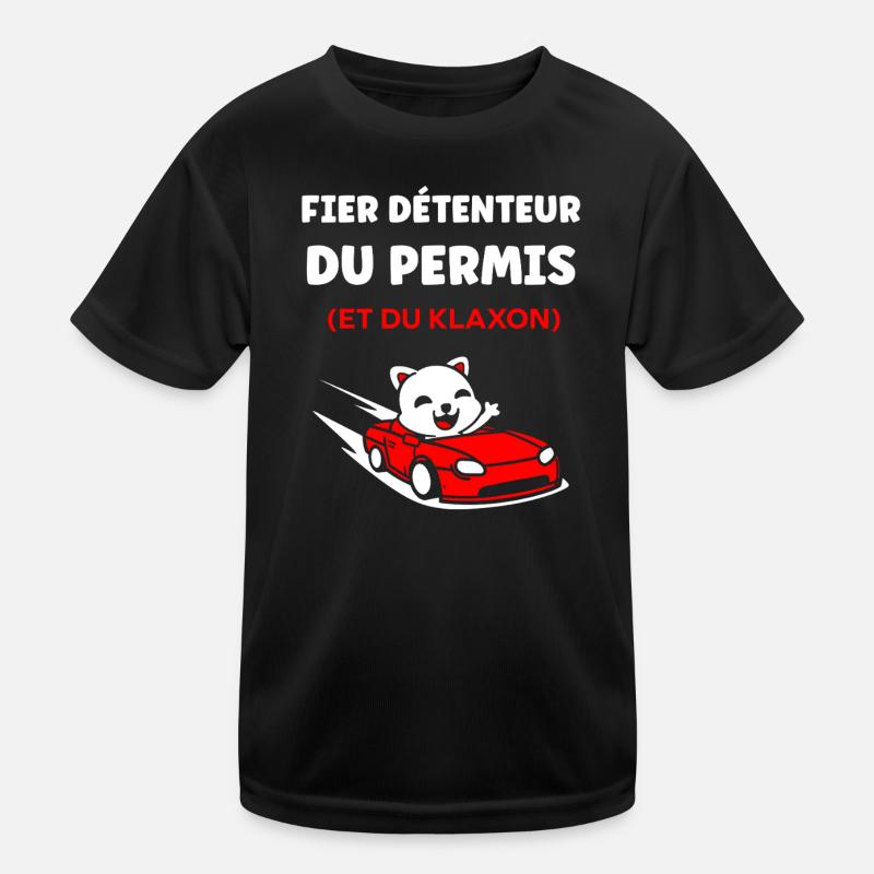 Driver's license humor Kids Functional T-Shirt