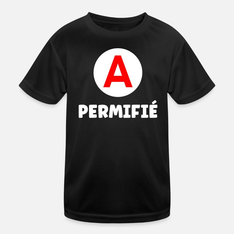 Driver's license humor Kids Functional T-Shirt
