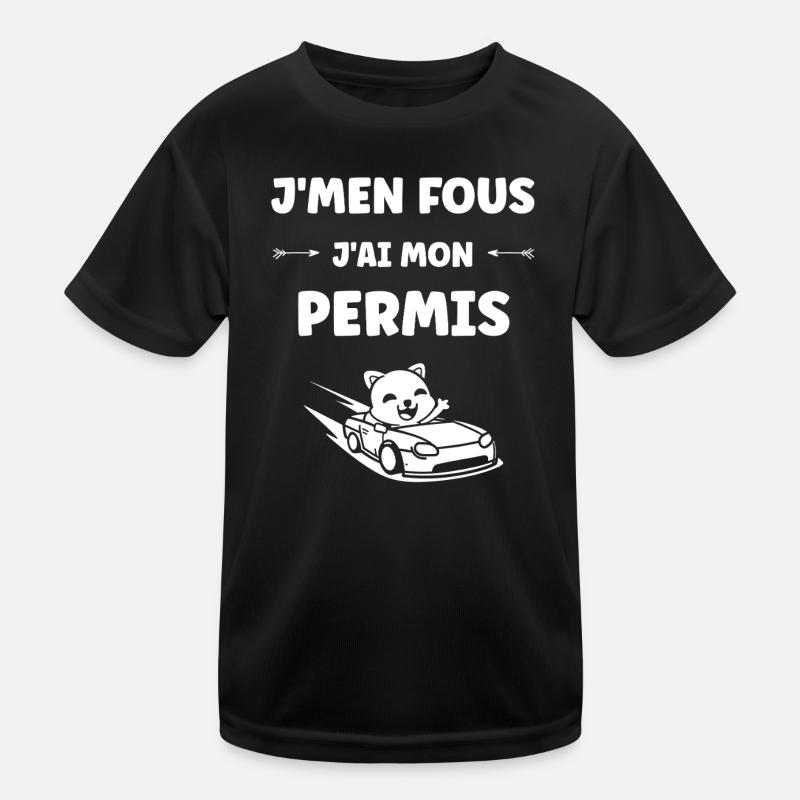 Driver's license humor Kids Functional T-Shirt