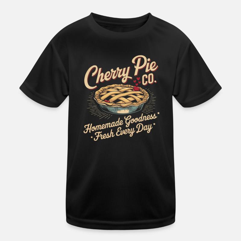 Vintage Bakery Advertising Kids Functional T-Shirt
