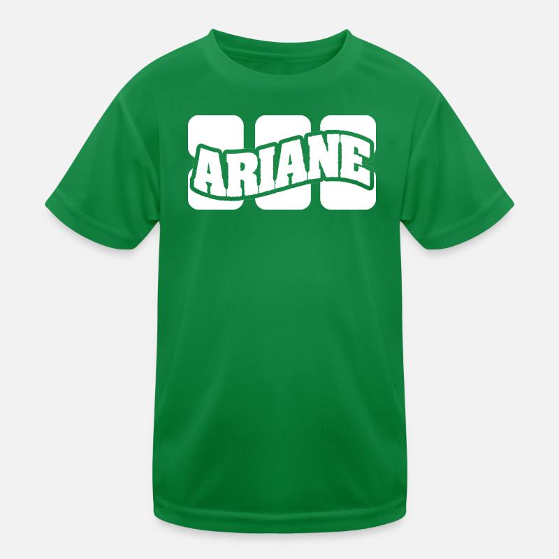 Name Ariane Kinder Funktions-T-Shirt