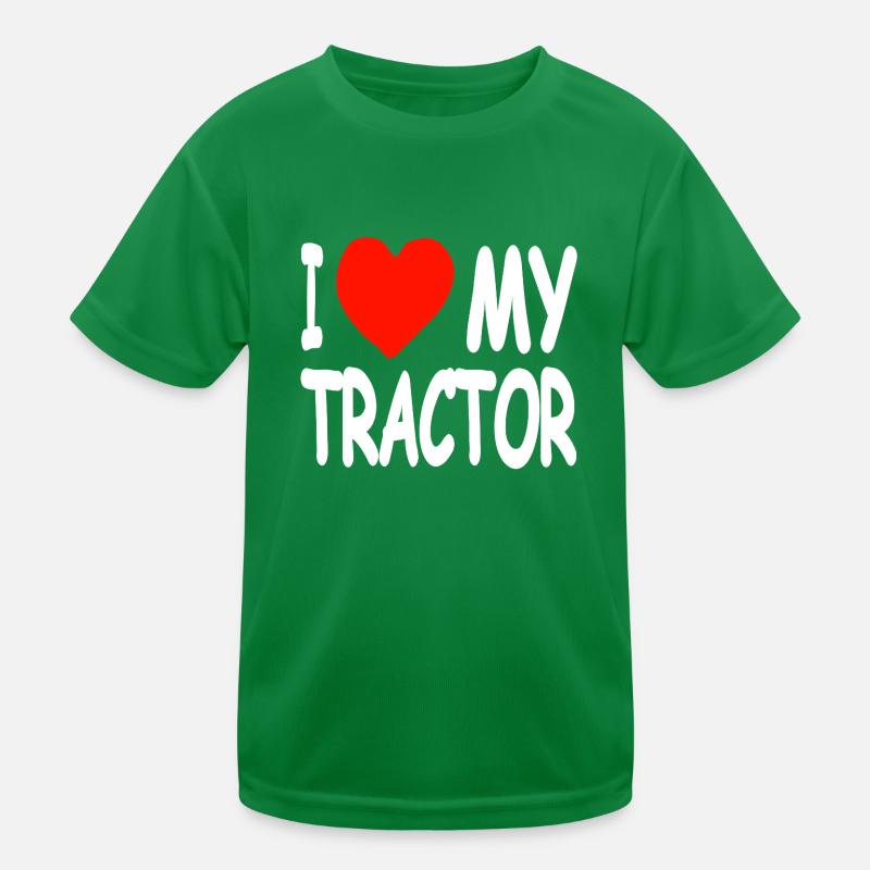 Traktor Kinder Funktions-T-Shirt