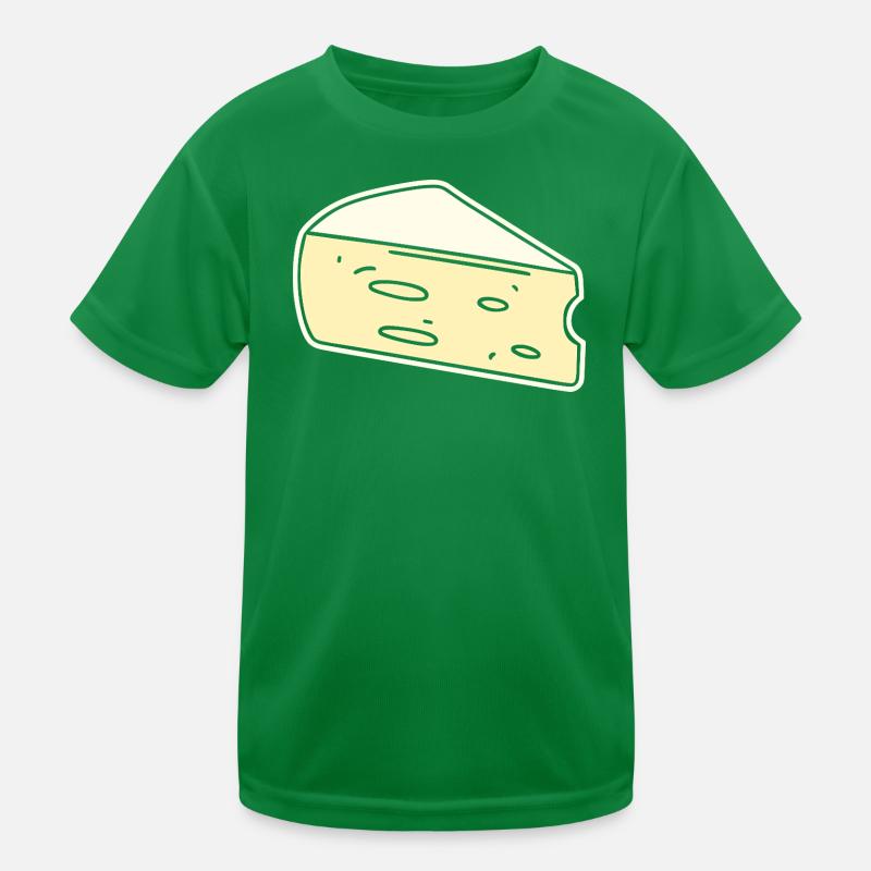 Humour fromage brie T-shirt sport Enfant