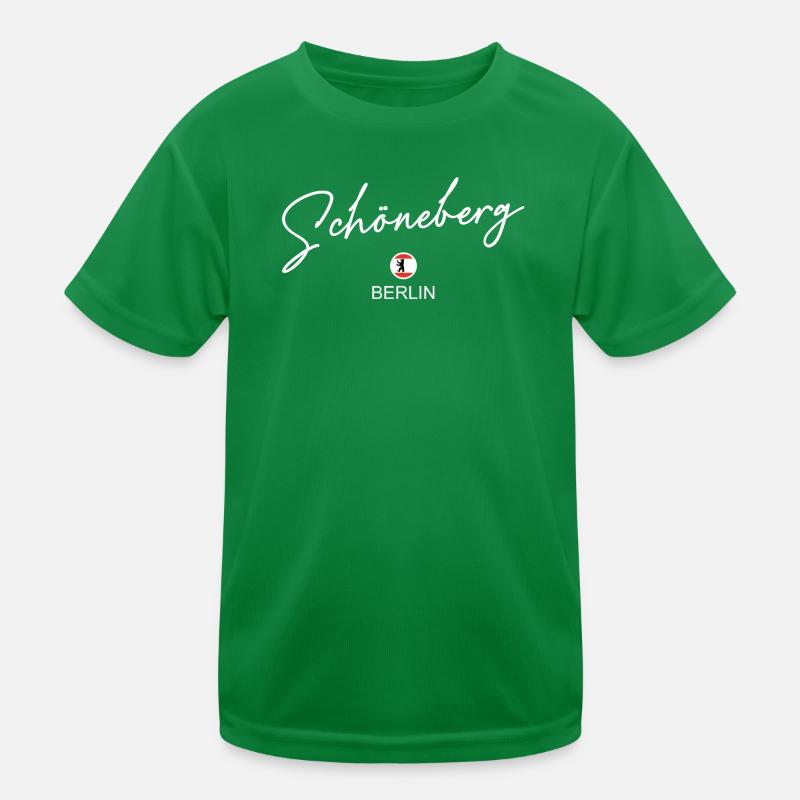 Schöneberg - Drapeau de Berlin - Ours de Berlin - Berlin T-shirt sport Enfant