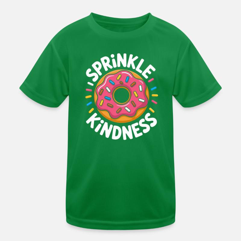 Sprinkle Kindness Herzlichkeit Donut  Liebe Kinder Funktions-T-Shirt