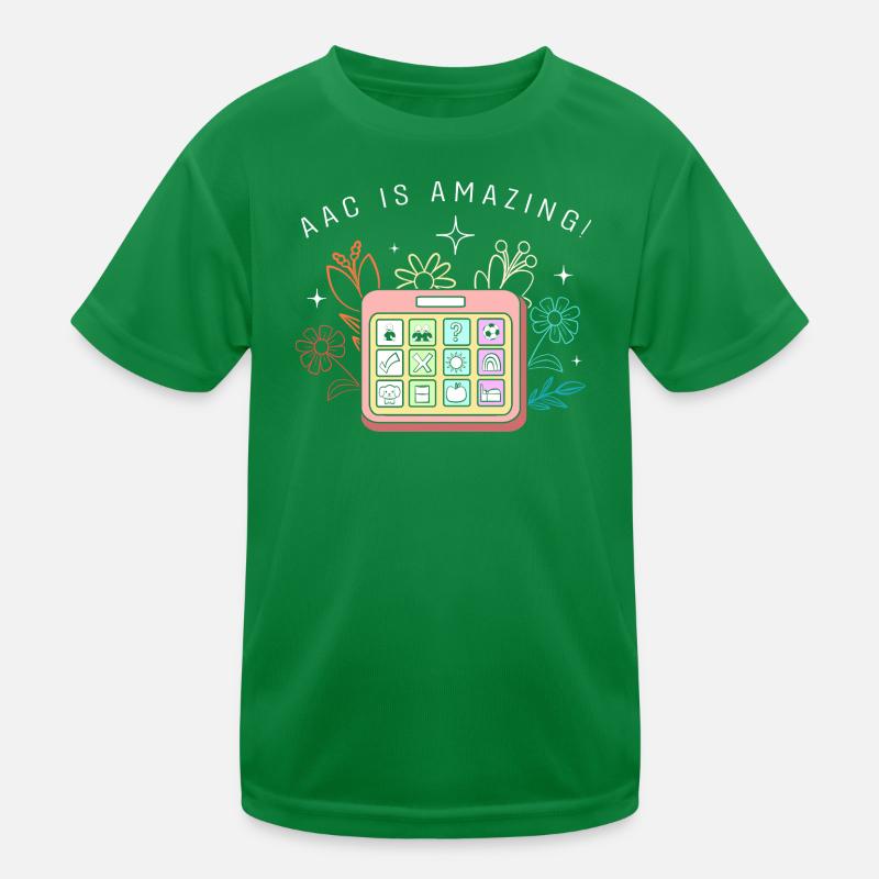 Communication AAC Langue des signes SLP T-shirt sport Enfant