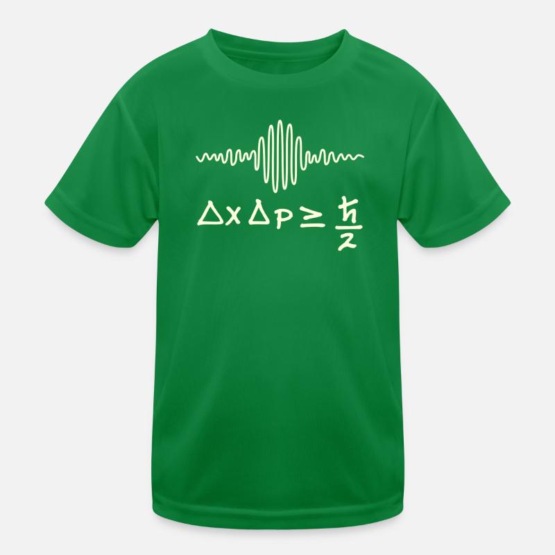Ondes quantiques et incertitude T-shirt sport Enfant