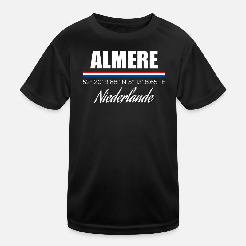 Almere Kinder Funktions-T-Shirt