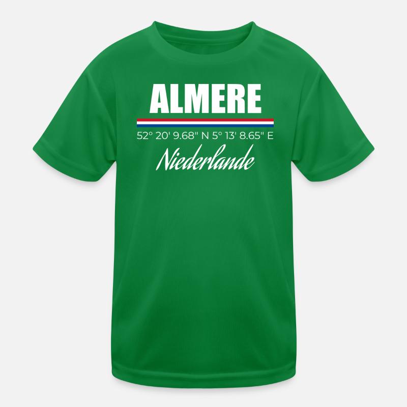 Almere Kinder Funktions-T-Shirt