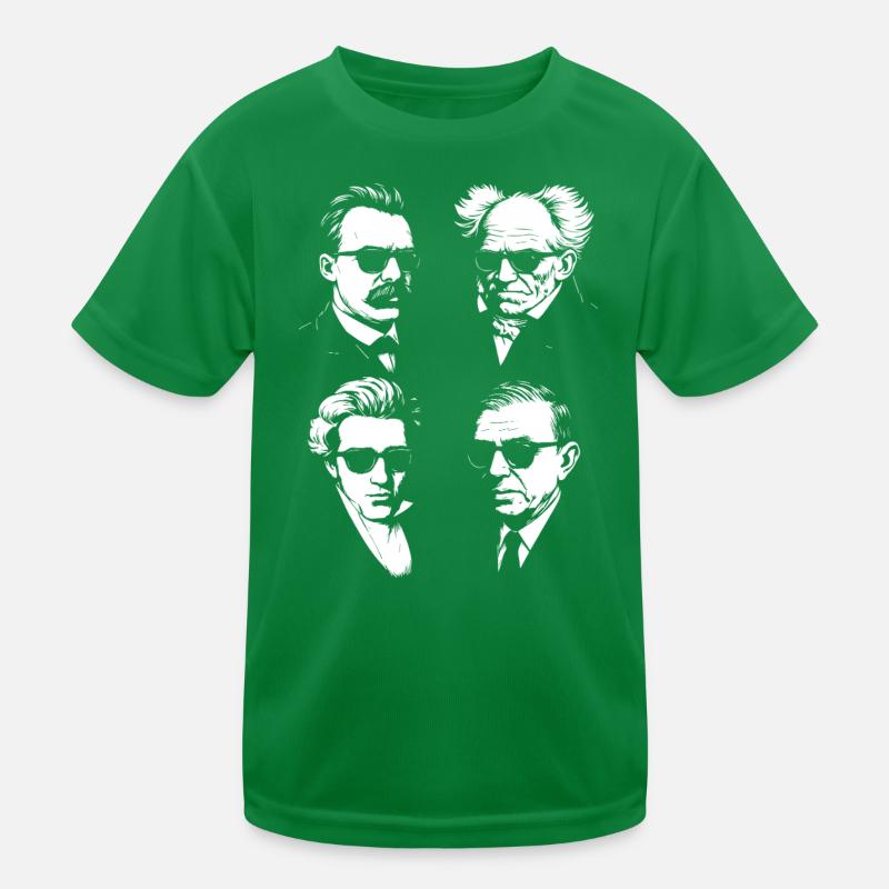 Existentialism philosophy design Kids Functional T-Shirt