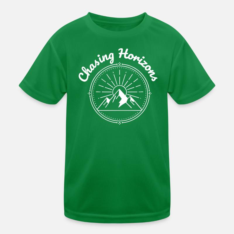 Chasing Horizons Kids Functional T-Shirt