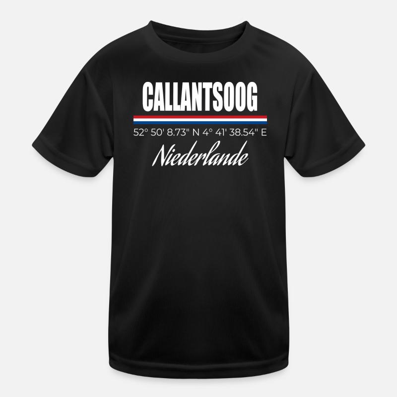 Callantsoog Kinder Funktions-T-Shirt