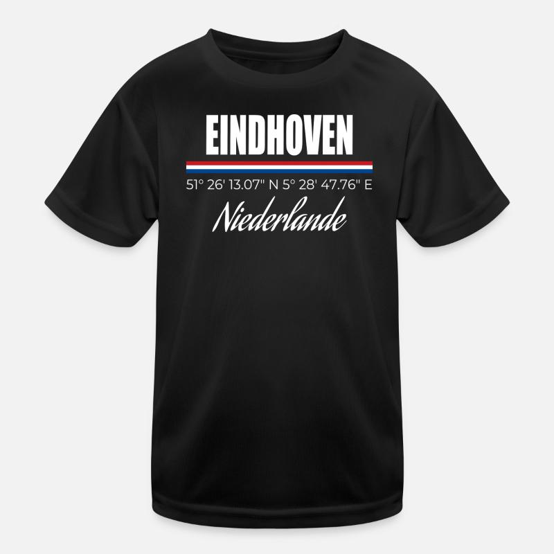 Eindhoven Kinder Funktions-T-Shirt