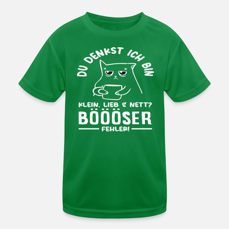Bad mistake little cat Kids Functional T-Shirt