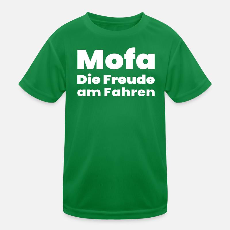 Moped Kids Functional T-Shirt